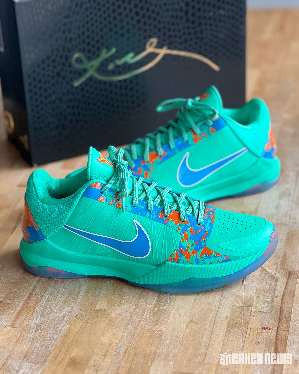 Nike Kobe 5 Protro「NY vs. NY」公開版將登場 致敬紐約傳奇戶外球場