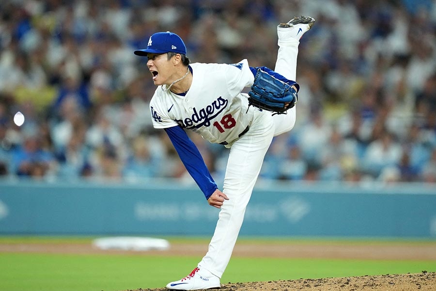 山本由伸6局失1分奪12勝 MLB照片引討論