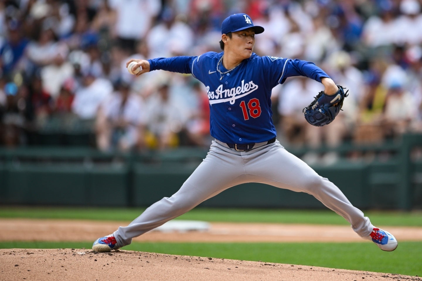 山本由伸8.1局僅失1分奪第7勝 大谷翔平開賽20秒首棒轟