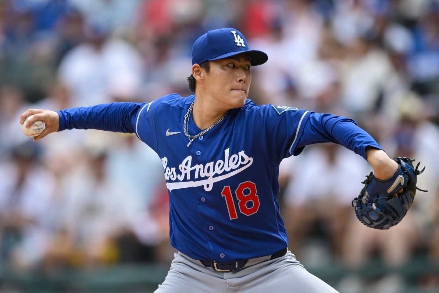 山本由伸8局失誤破完全比賽 9局挨轟無安打夢碎