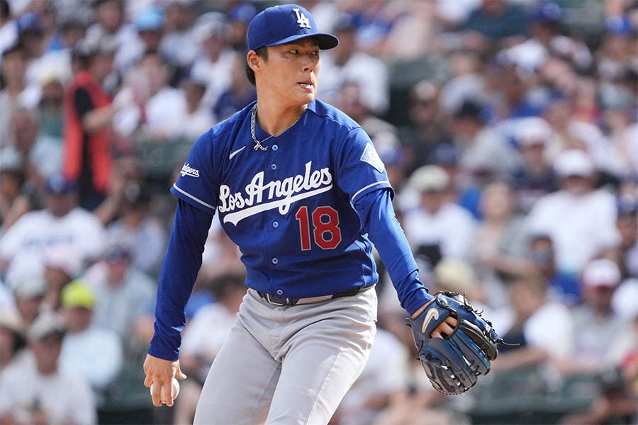 山本由伸客場7局完全比賽破功 連45打者出局追平大聯盟近百年紀錄