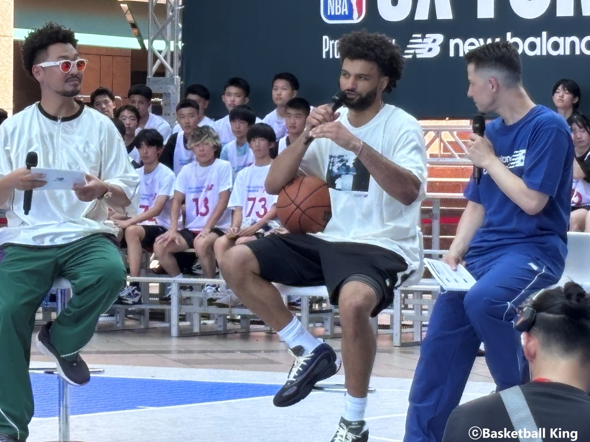 Jamal Murray現身東京 每天吃烏龍麵