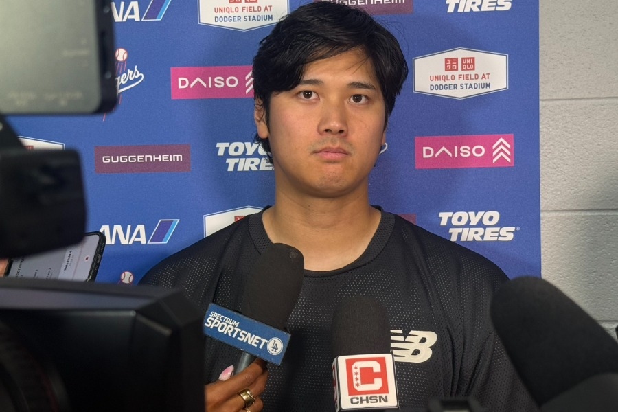 大谷翔平談左膝發炎：不是突然受傷 可能跟上次登板投球動作有關