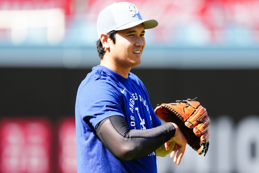 大谷翔平單場2安打助道奇贏球 球團攝影師貼近距離照引熱議