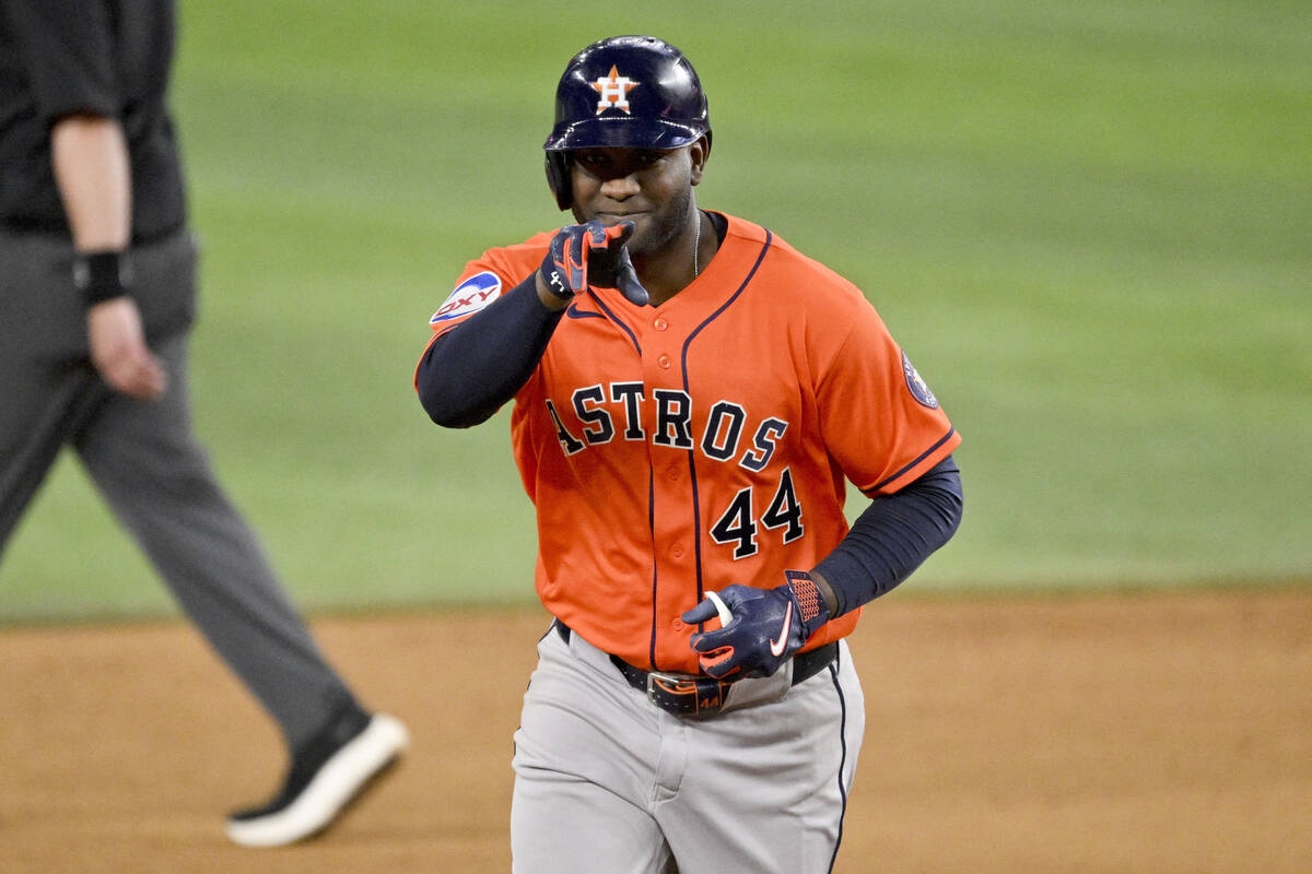 Yordan Alvarez生涯第5度獲週間MVP PCA首度上榜