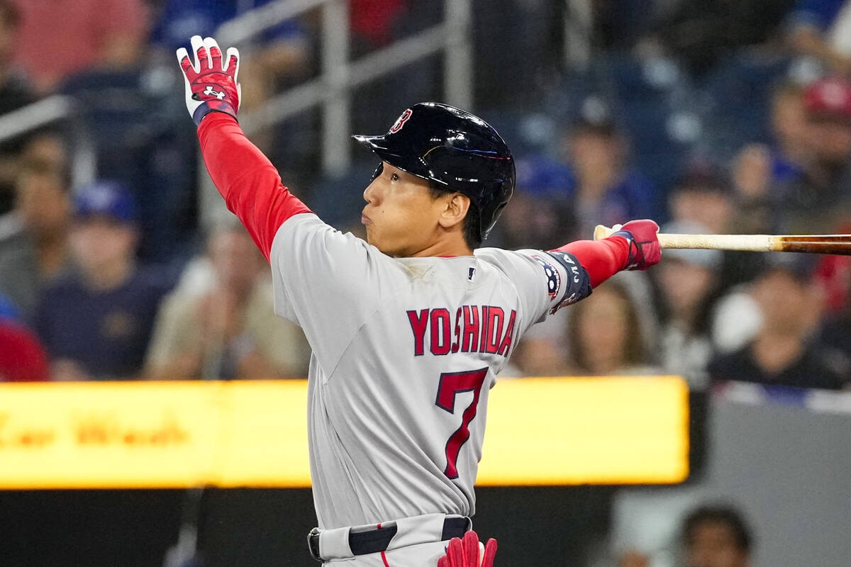 吉田正尚9局敲二壘安打 紅襪吞4連敗