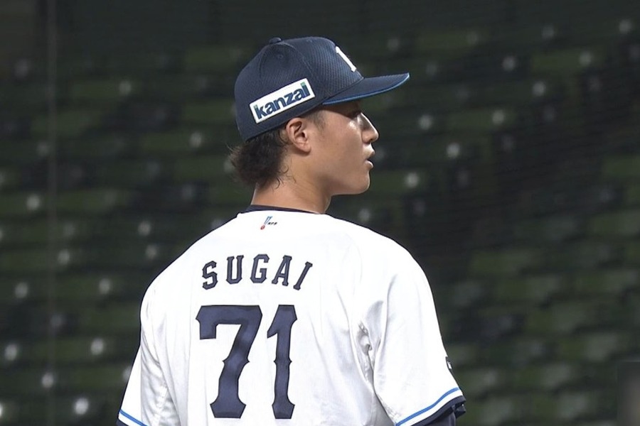菅井信也5局無失分 軟銀14分大勝